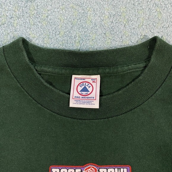 VINTAGE University of Miami Hurricanes 2002 Rose Bowl Shirt XL UM Football AT&T - Picture 7 of 10